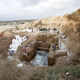 The excavation at Nesher Ramla in Israel.